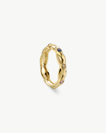 Woven Treasure Band Ring MOSSETTA Jewelry