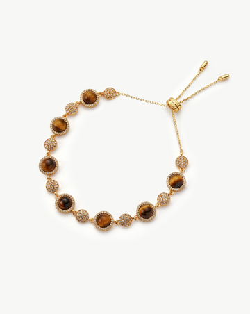 Elton Tiger's Eye Bracelet MOSSETTA Jewelry