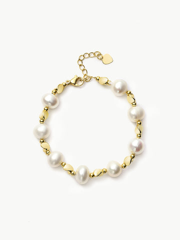 Pearl Beaded Bracelet MOSSETTA Jewelry