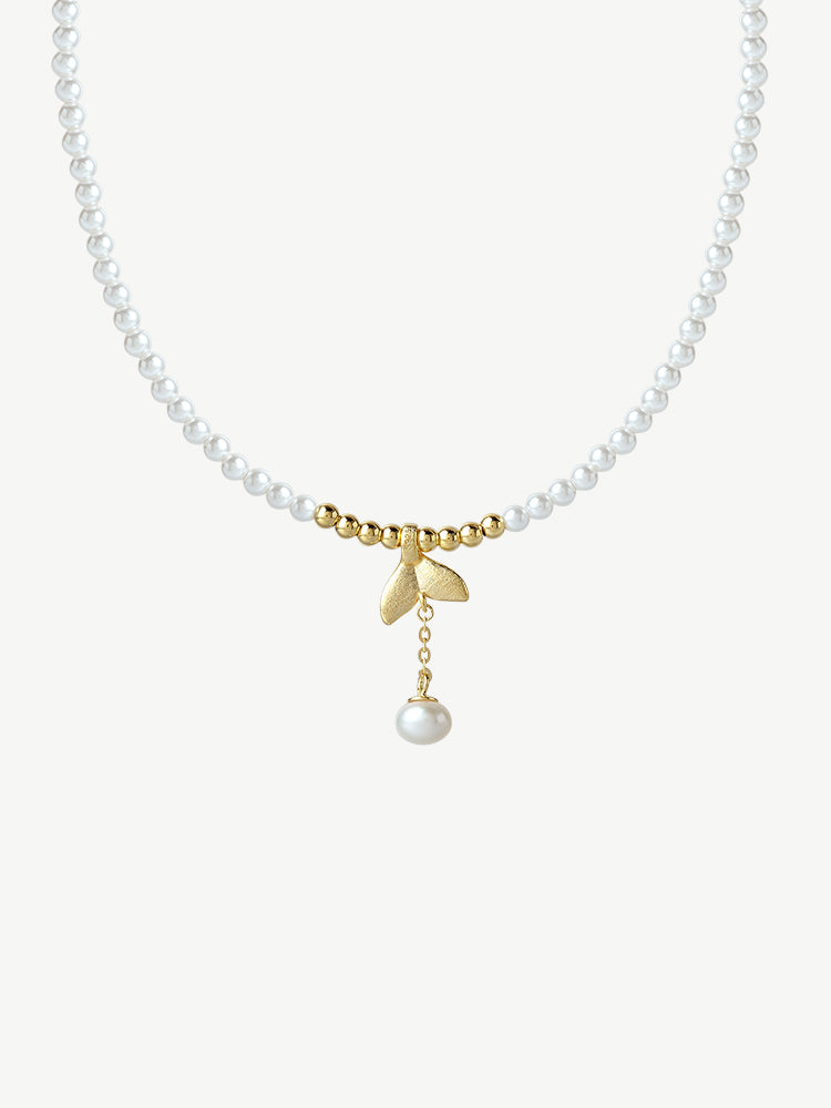 Fish Tail Bead Necklace