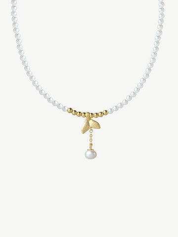 Fish Tail Bead Necklace