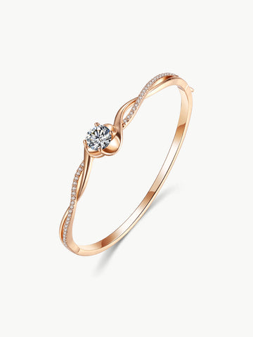 Infinity Gleam Bangle MOSSETTA Jewelry