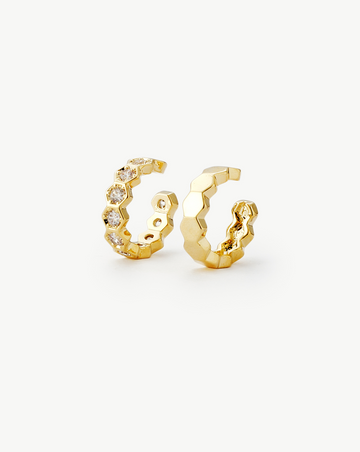 Laguna Geo Ear Cuffs MOSSETTA jewelry