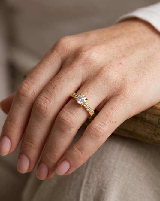 Classic Statement Duo Ring Set MOSSETTA Jewelry