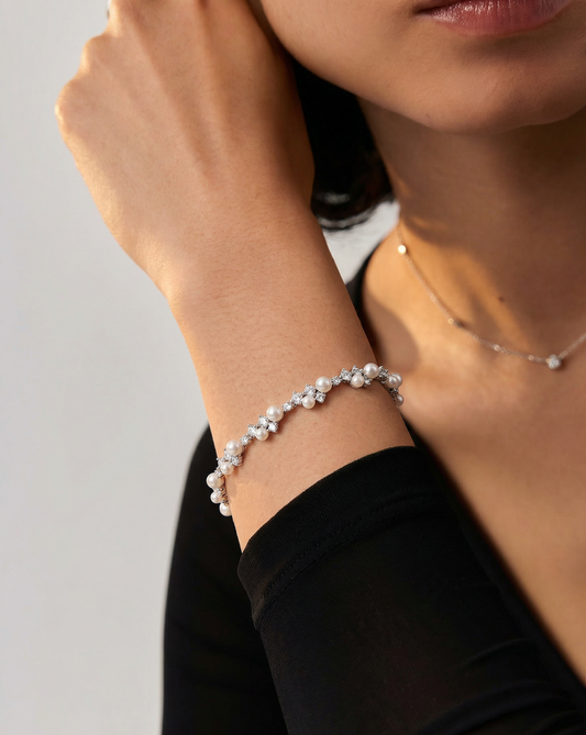 Cloud Pearl Bracelet MOSSETTA Jewelry