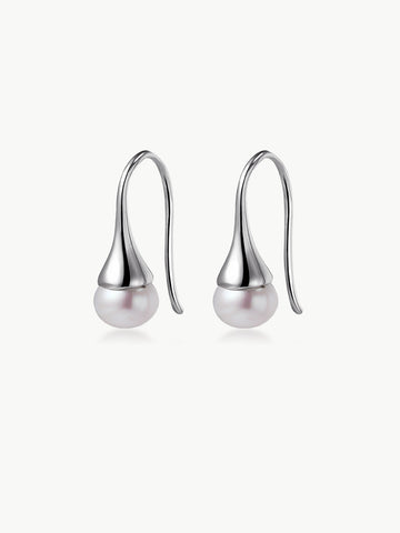 Aura Pearl Drop Earrings MOSSETTA Jewelry