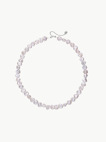 Keshi Pearl  Necklace MOSSETTA Jewelry