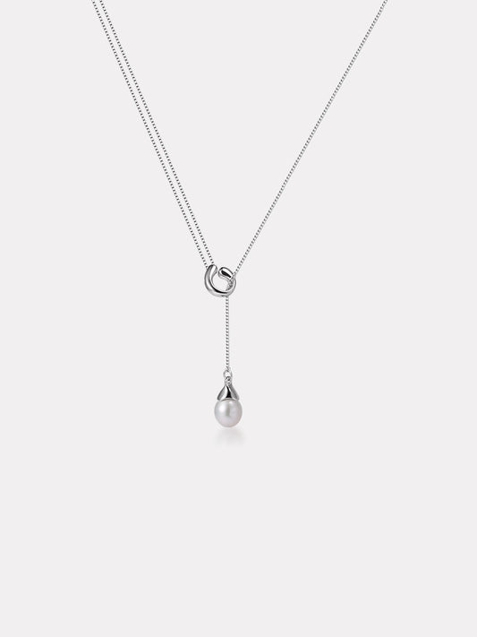 Mini Pearl Pendant Necklace