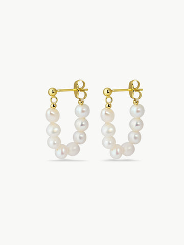 Strand Pearl Drops Earrings MOSSETTA Jewelry