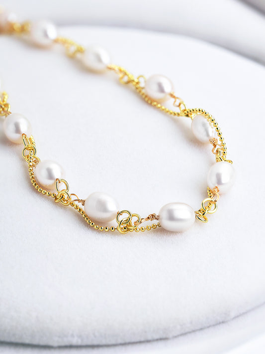 Seed Pearl Beaded Choker
