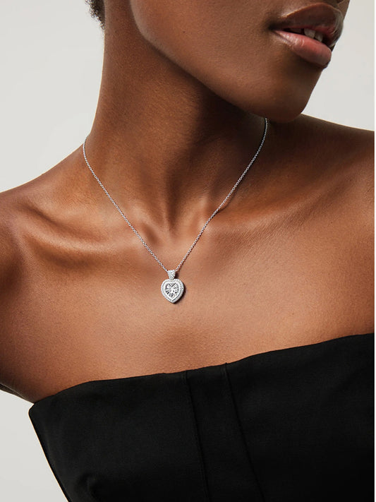 Heart Gleam Pendant Necklace MOSSETTA Jewelry