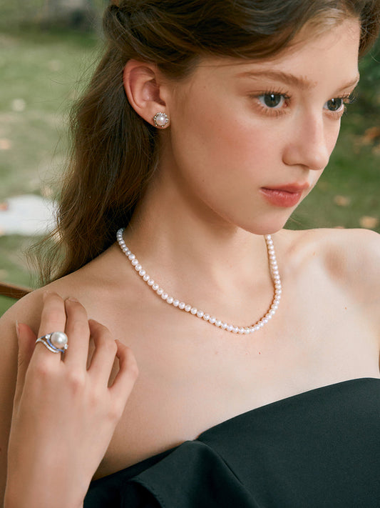 Essential Pearl Necklace MOSSETTA Jewelry