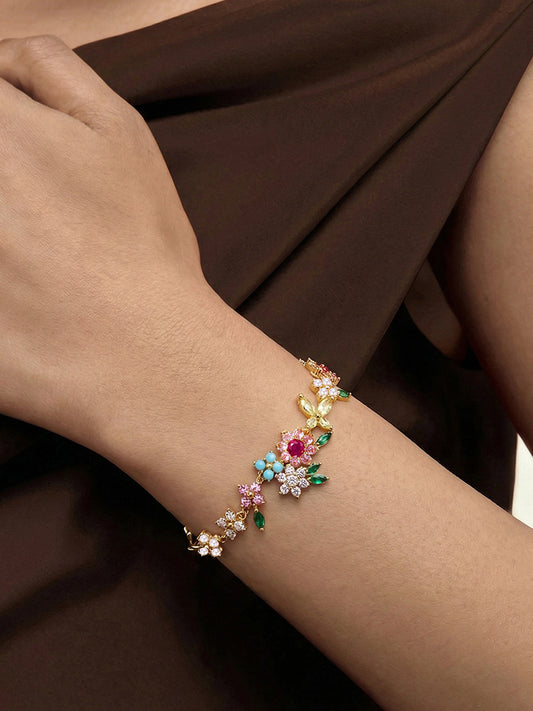 Flower Bloom Bracelet MOSSETTA Jewelry