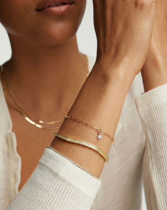 Laguna Wave Bangle MOSSETTA Jewelry