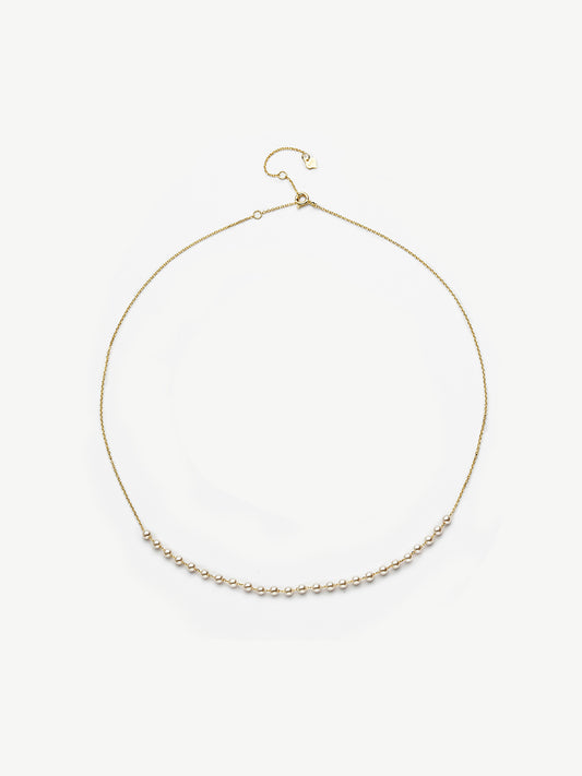 Beaded 925 Silver Necklace