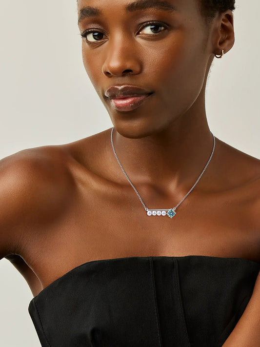 Pearl Bar Necklace MOSSETTA Jewelry