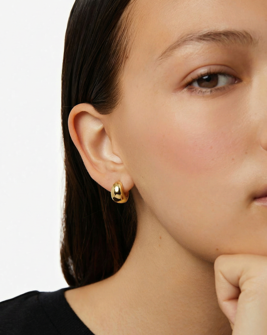 Bold Dome Huggies MOSSETTA jewelry