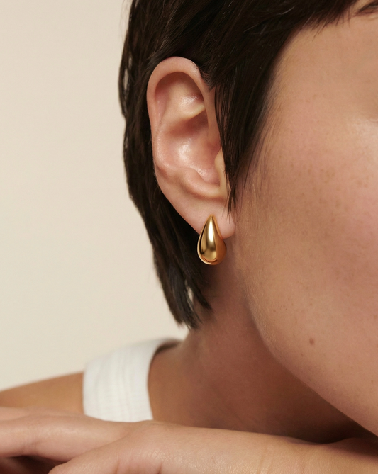 Teardrop Dome Studs MOSSETTA jewelry