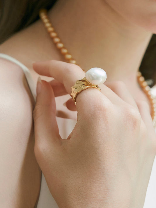 Irregular Radiance Ring MOSSETTA Jewelry